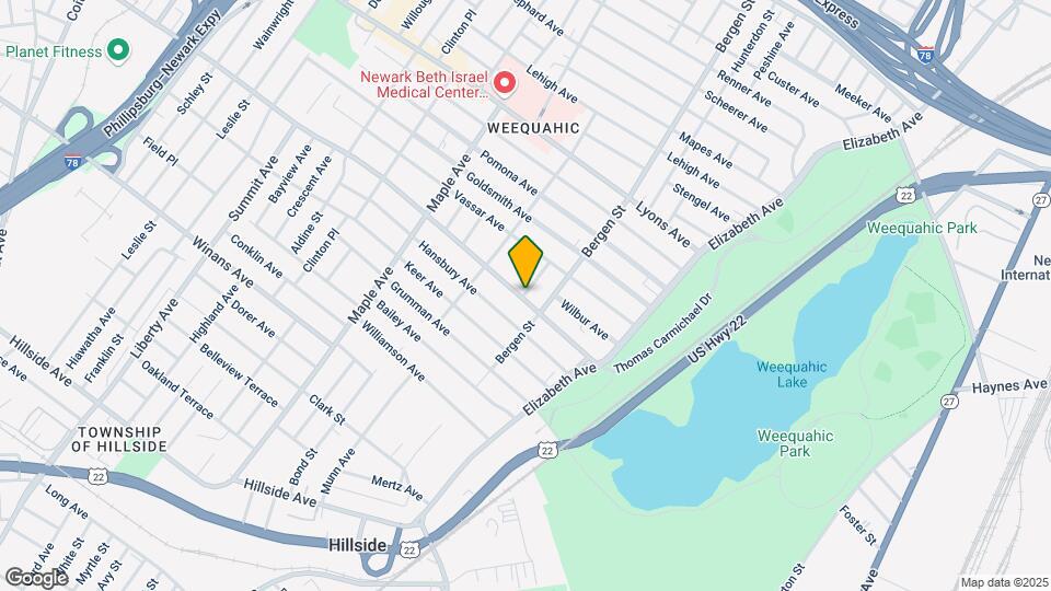 30 Van Velsor Pl, Unit 1G Mapa y Detalles de la Ubicación