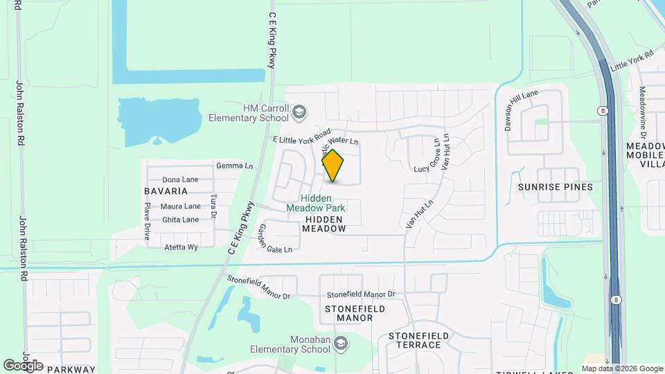 12714 Windy Summer Ln Map and Location Details