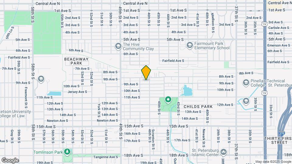 4619 9th Ave S Map and Location Details