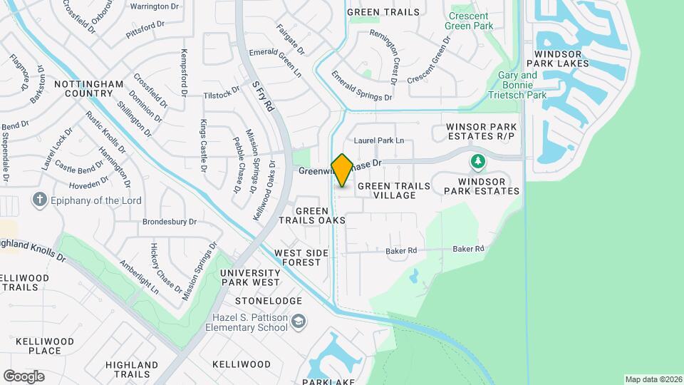 19722 Knightsridge Ln Map and Location Details