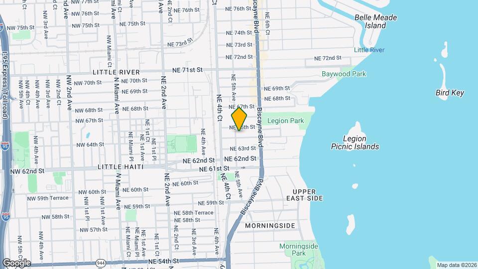 509 NE 64th St Map and Location Details