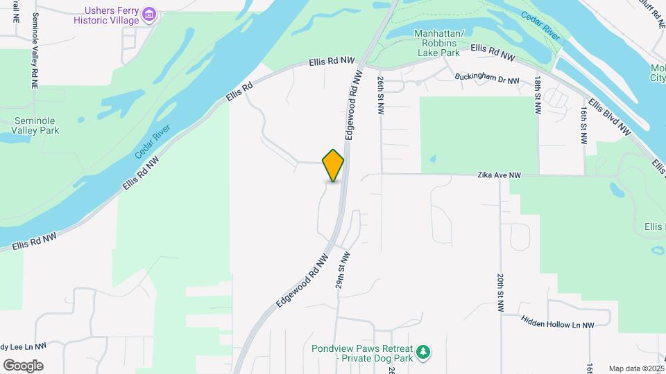 2140 Edgewood Rd NW Map and Location Details