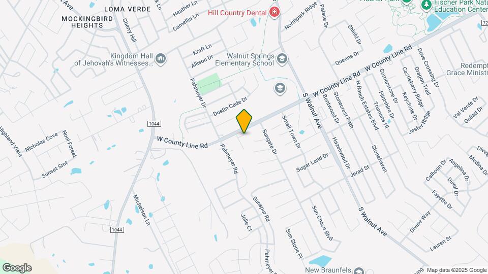 1655 Barrett Ave Map and Location Details