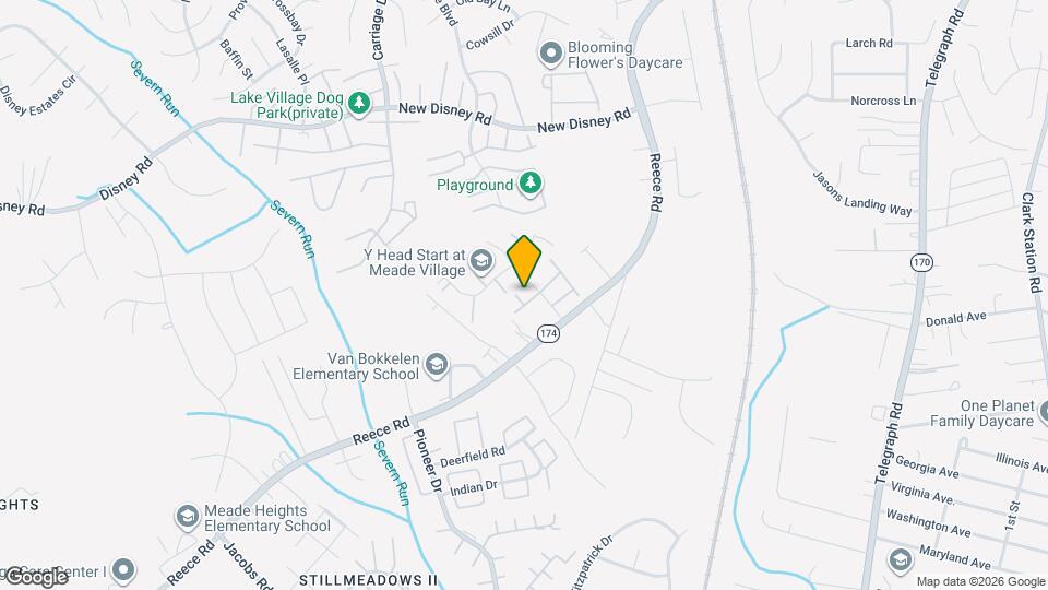 8203 Barrington Ct Map and Location Details