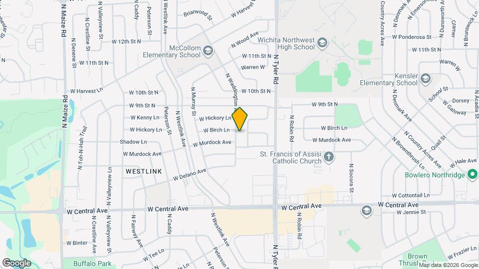 840 N Waddington Ave Mapa y Detalles de la Ubicación