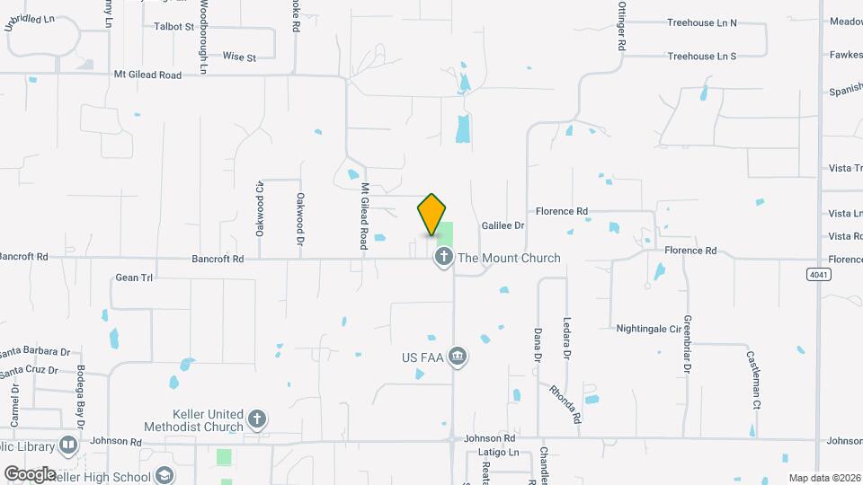 1325 Bancroft Rd Map and Location Details