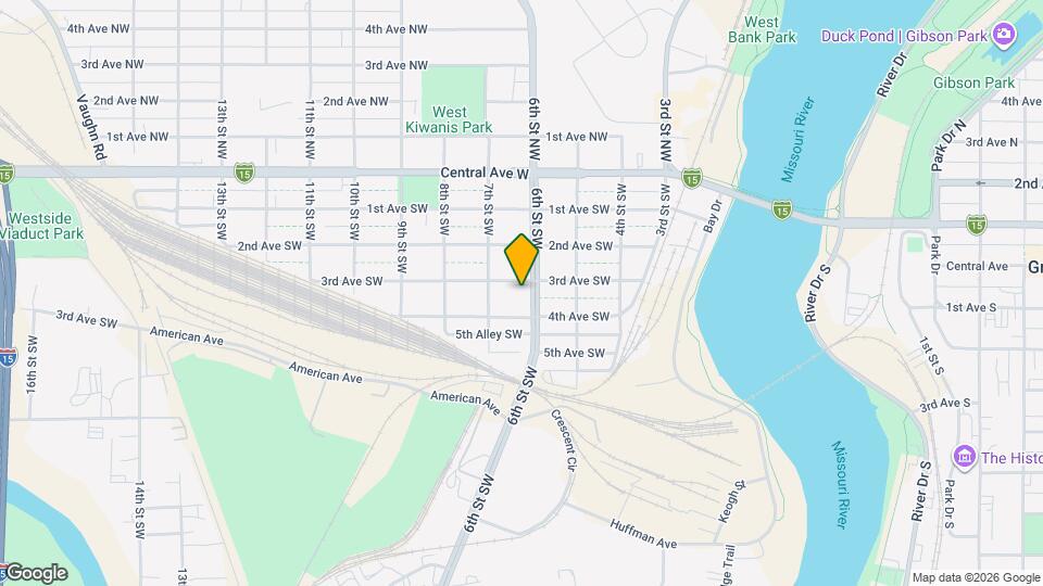 604 3rd Ave SW Map and Location Details