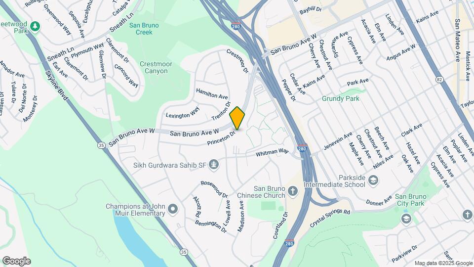 2221 Princeton Dr Mapa y Detalles de la Ubicación