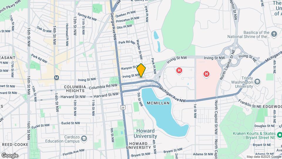 517 Columbia Rd NW Map and Location Details