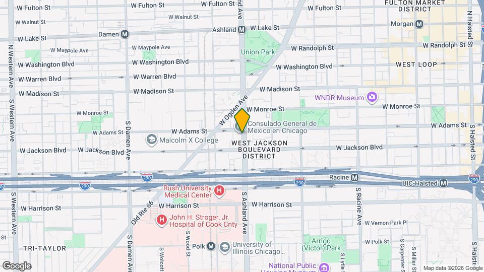 224 S Ashland Ave Map and Location Details