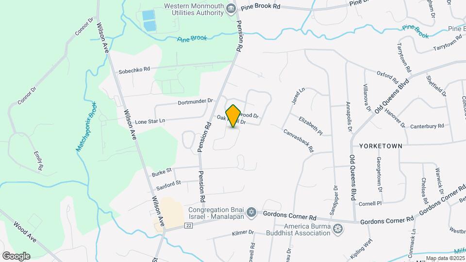 141 Chestnut Way Map and Location Details