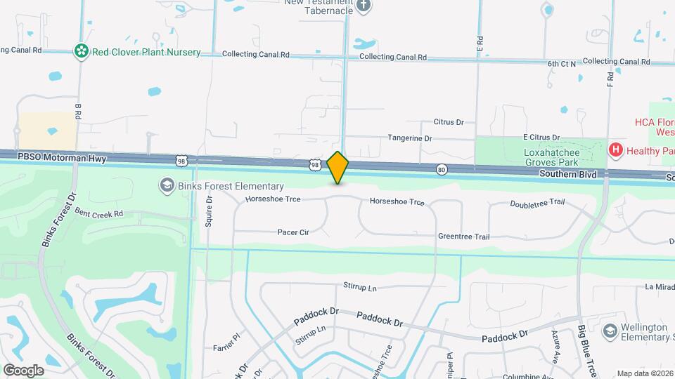 14870 Horseshoe Trce Map and Location Details