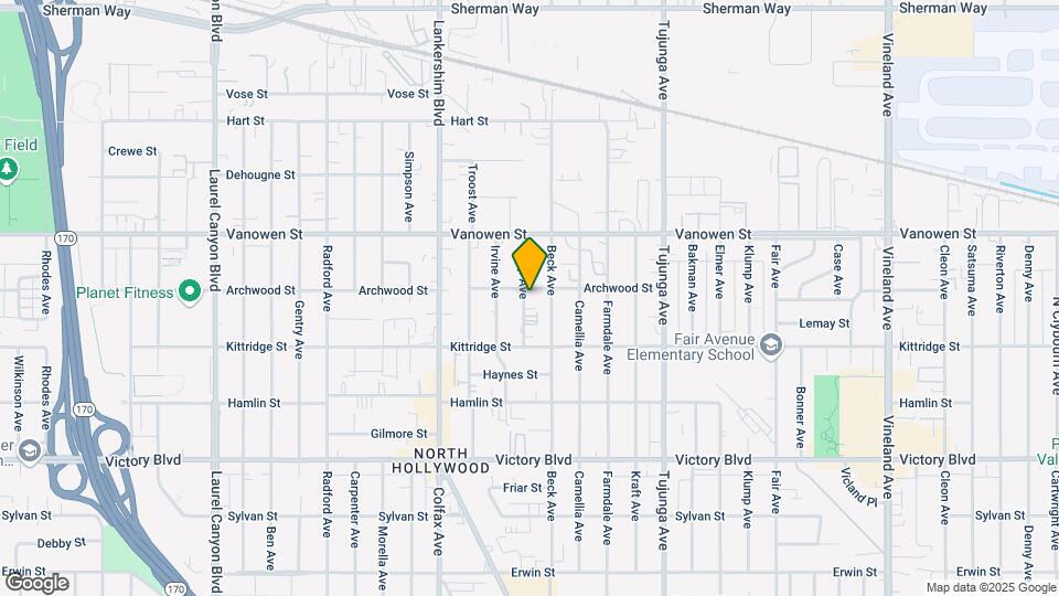 6656 Lemp Ave, Unit 5 Map and Location Details