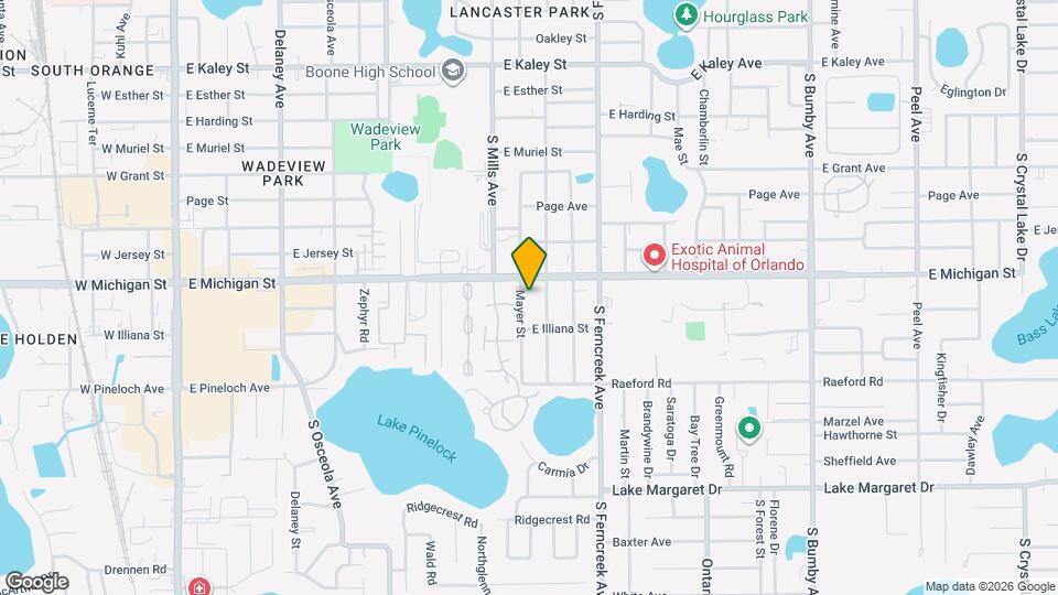 2707 Mayer St Map and Location Details