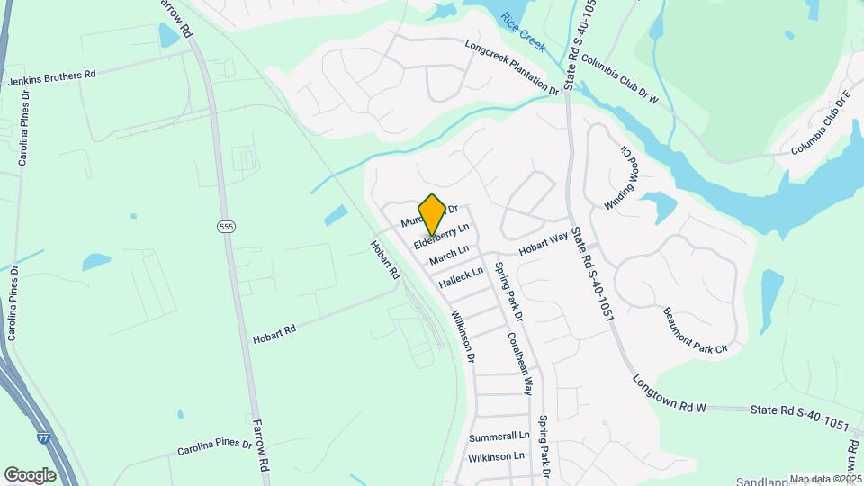 741 Elderberry Ln Map and Location Details