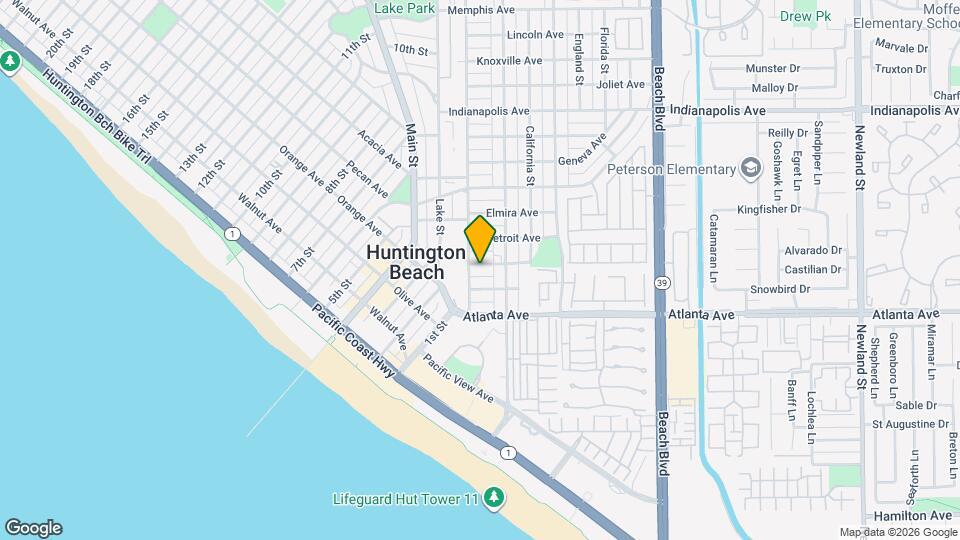 206 Chicago Ave Map and Location Details