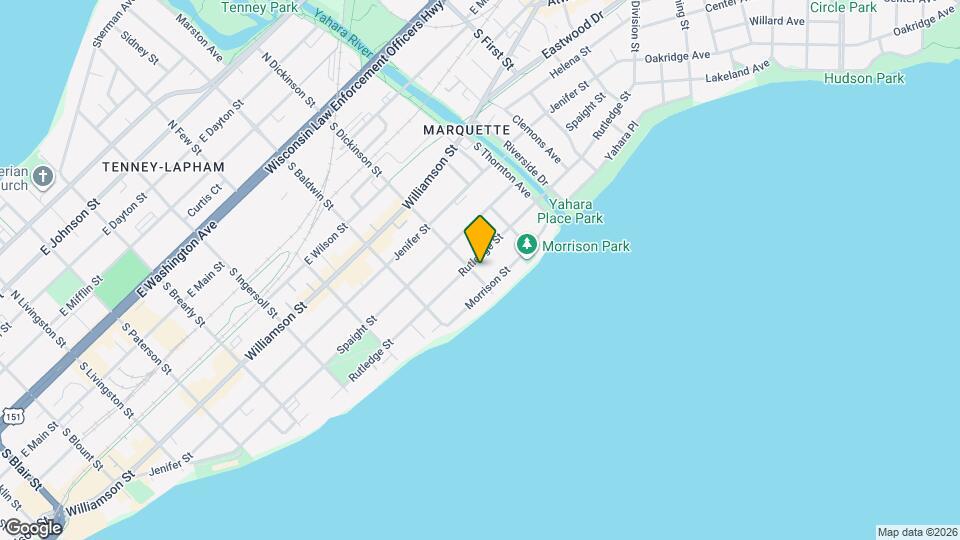 707 S Dickinson St, Unit 707 S. Dickinson Mapa y Detalles de la Ubicación