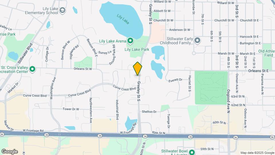 1624 Greeley St S Map and Location Details