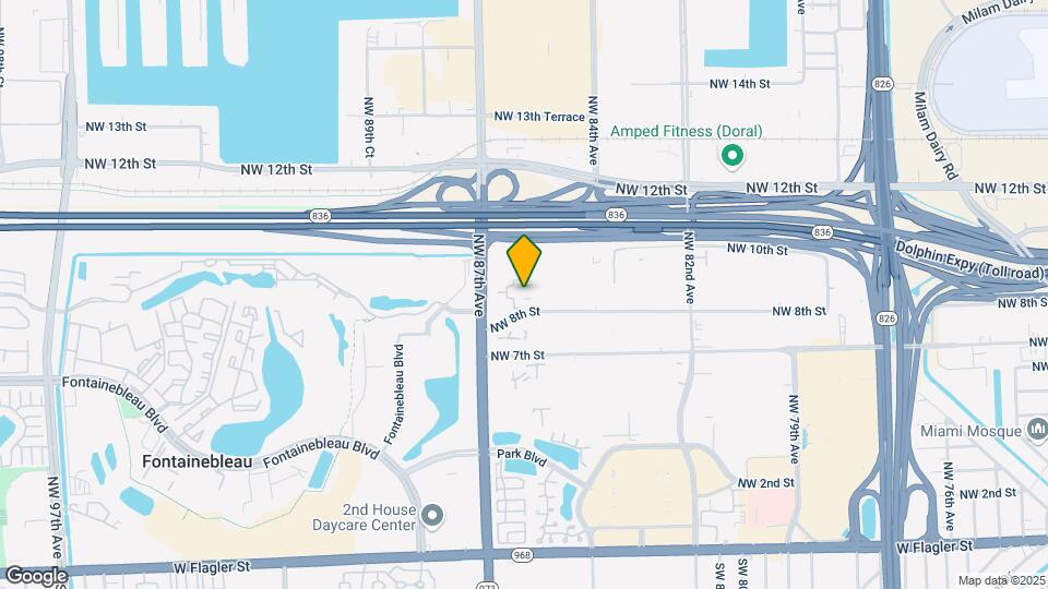 8625 NW 8th St-Unit -114 Map and Location Details