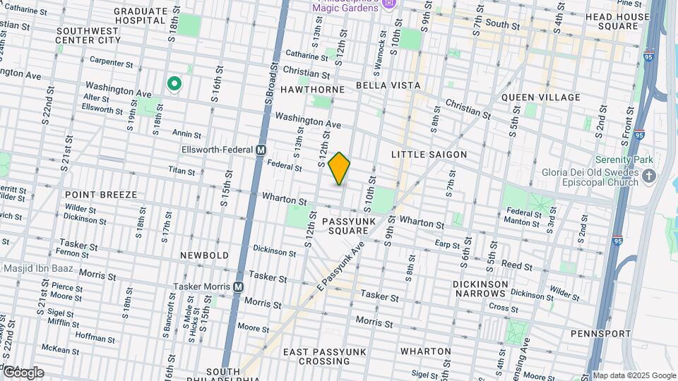 1216 S 11th St-Unit -3 Map and Location Details