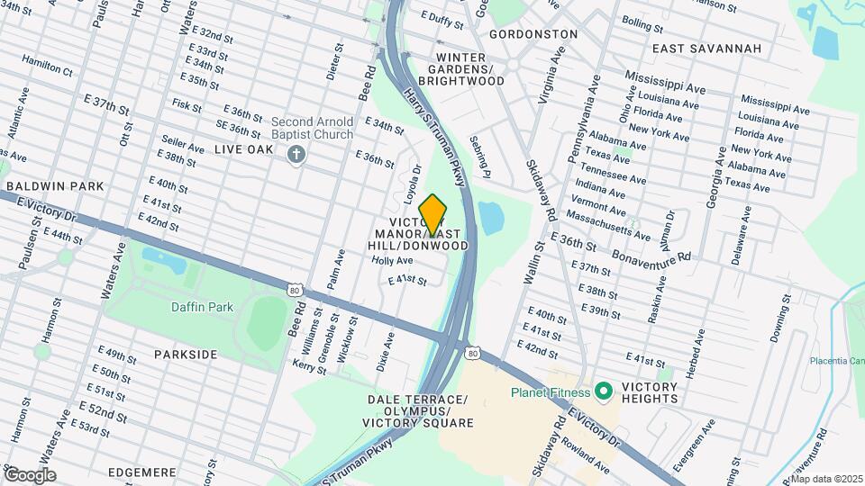 1814 E 39th St Mapa y Detalles de la Ubicación