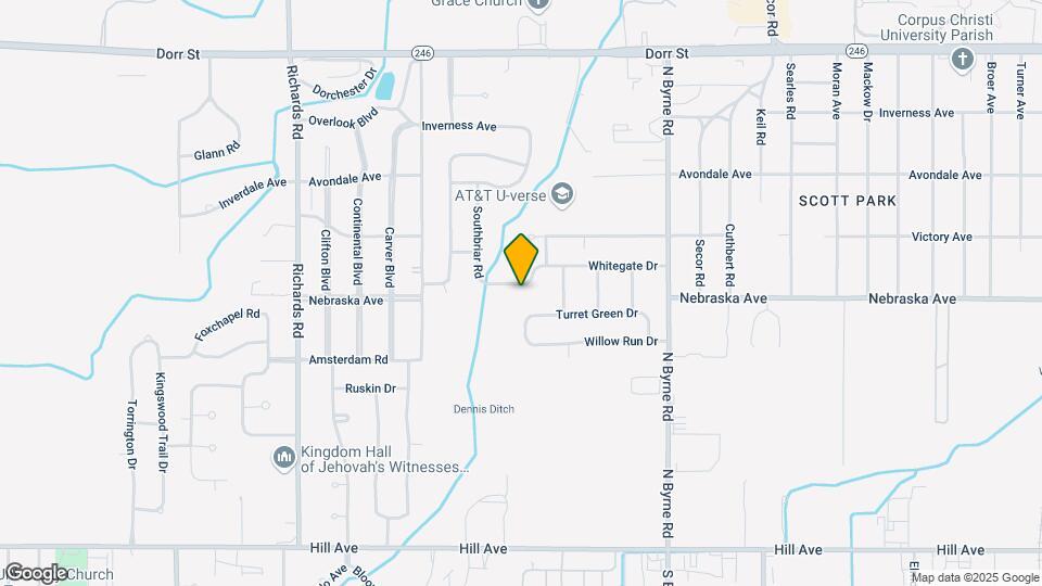 3737 Whitegate Dr Map and Location Details