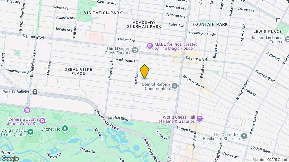 5137 Waterman Blvd Map and Location Details