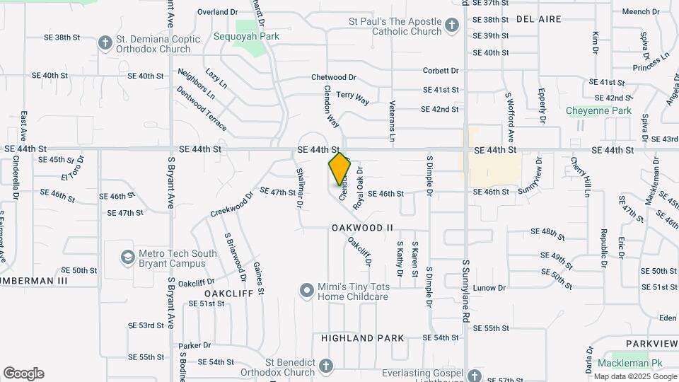 3737 SE 48th Pl Map and Location Details