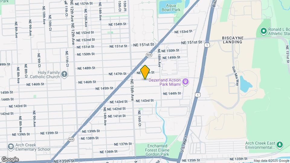 1682 NE 146th St Map and Location Details