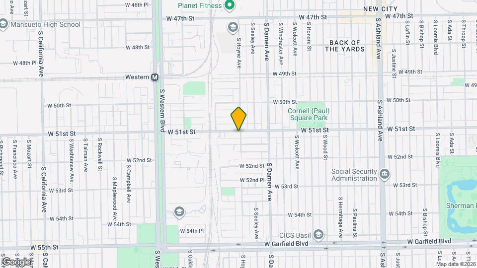 2101 W 51st St Map and Location Details