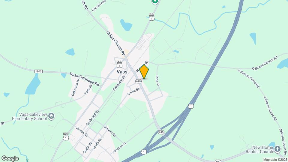 236 Main St Vass NC Apartments and Nearby Vass Apartments For Rent