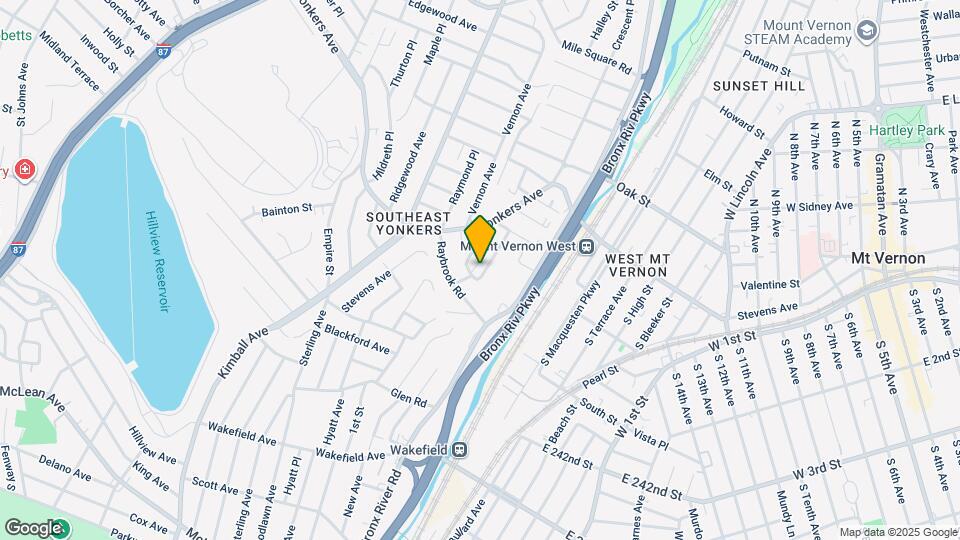 7 Yonkers Terrace Map and Location Details