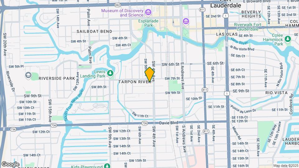 717 SW 4th Ave Mapa y Detalles de la Ubicación