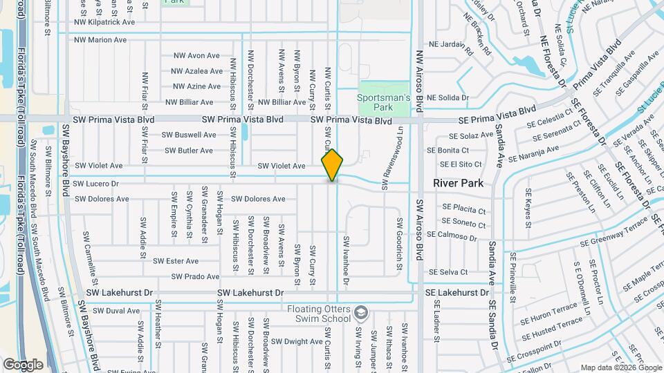 601 SW Curtis St Mapa y Detalles de la Ubicación