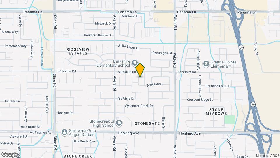 7318 Cupio St Map and Location Details