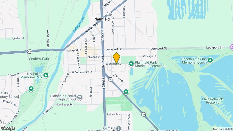 23903 W Ottawa St, Unit 1st floor Map and Location Details