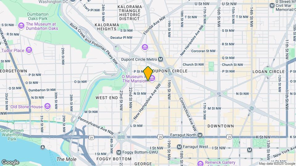 1337 21st St NW Map and Location Details