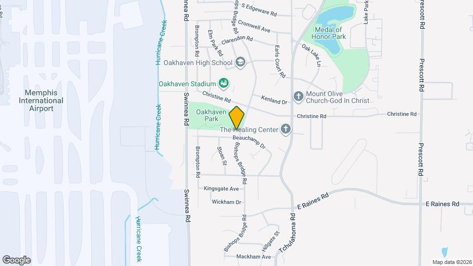 3120 Beauchamp Dr Map and Location Details