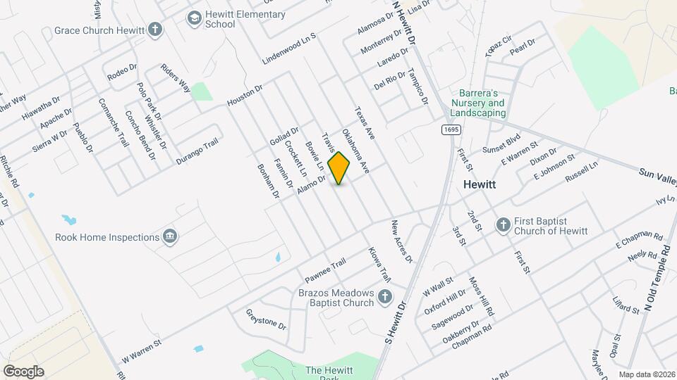 136 Bowie Ln Map and Location Details