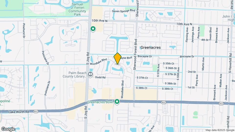 6101 Woodlake Blvd Map and Location Details