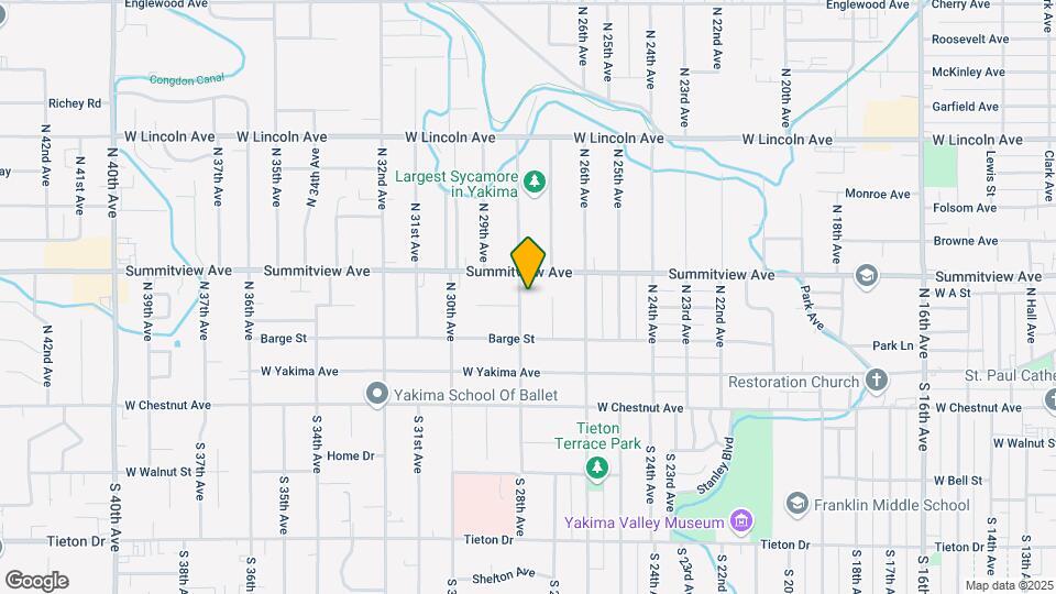 117 N 28th Ave Map and Location Details
