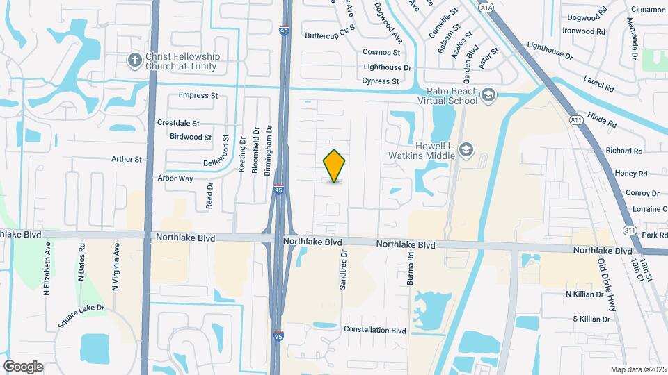 9220 Roan Ln Map and Location Details