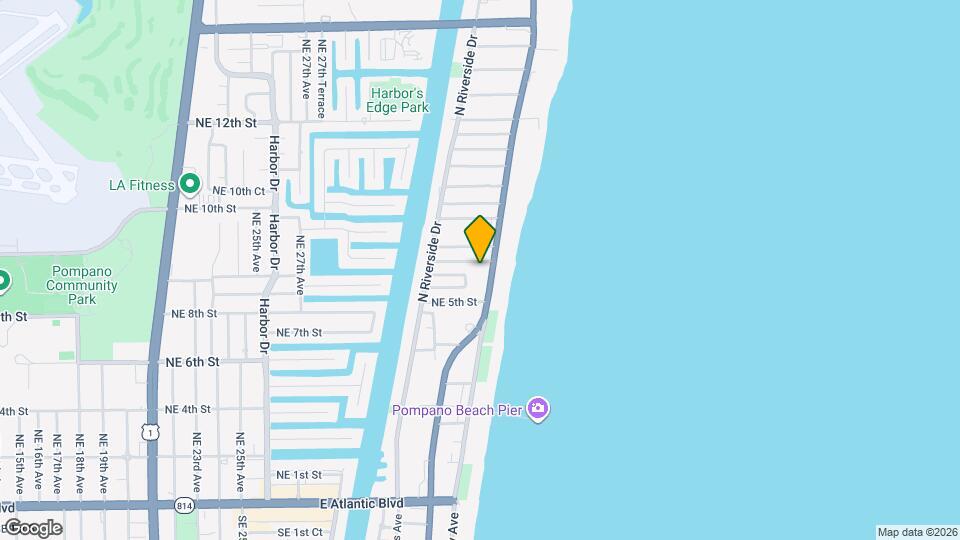 525 N Ocean Blvd, Unit 422 Mapa y Detalles de la Ubicación