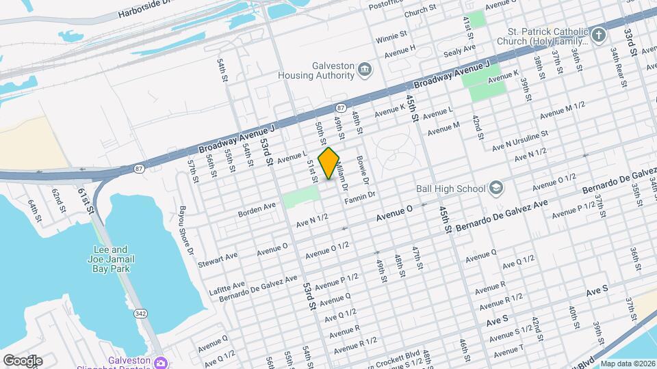 5019 Avenue M 1/2 Map and Location Details