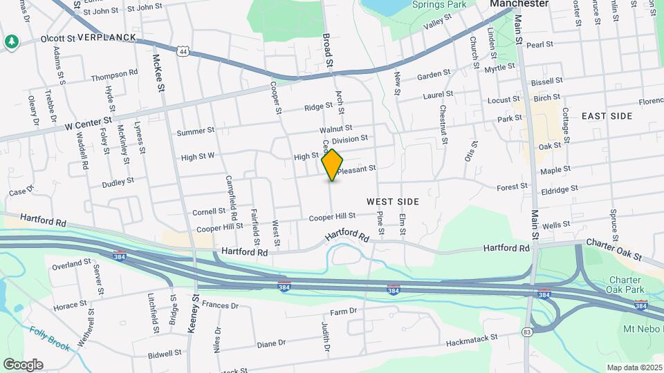 95 Cedar St Mapa y Detalles de la Ubicación