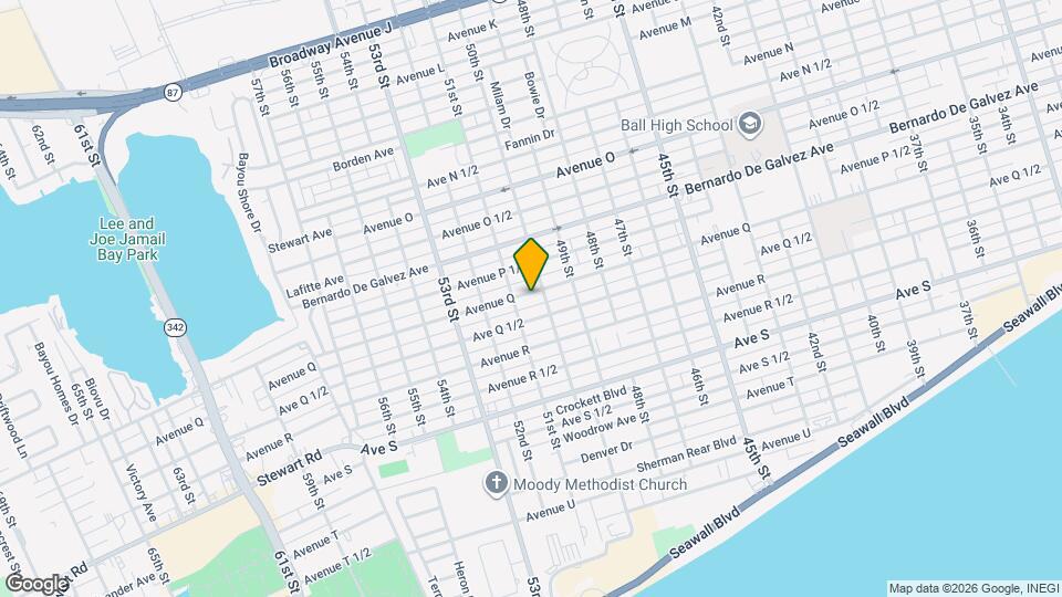 5011 Avenue Q Map and Location Details