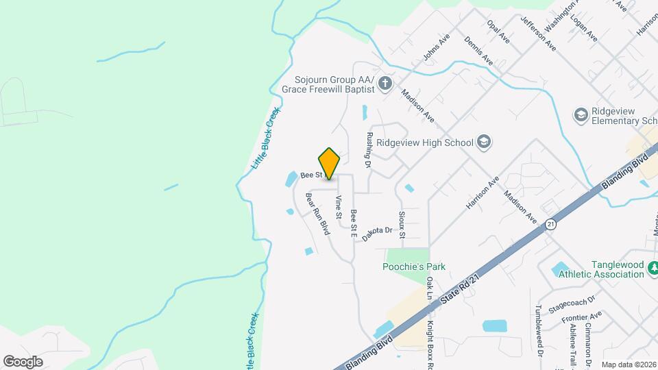1288 Bear Run Blvd Mapa y Detalles de la Ubicación