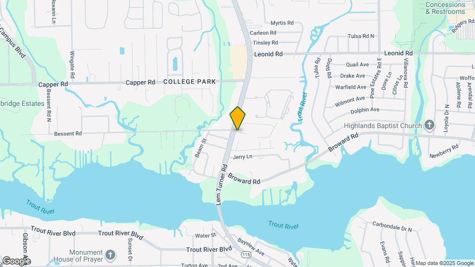 2998 Bessent Rd Map and Location Details