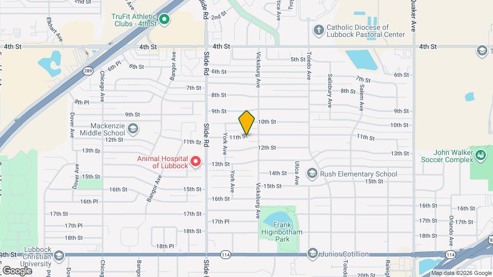 4907 11th St Map and Location Details