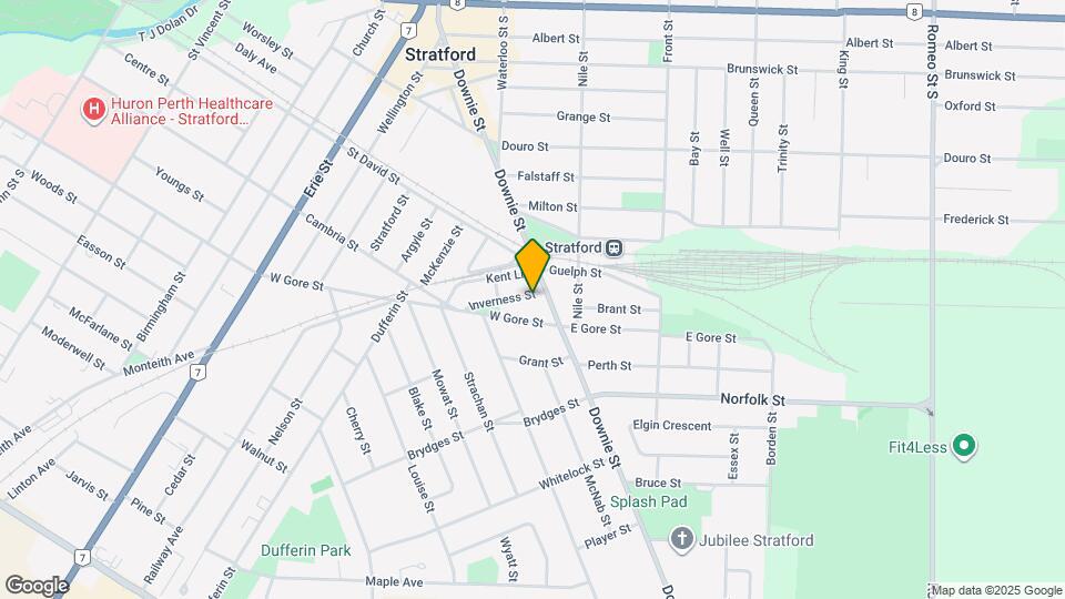 13 Inverness St Map and Location Details